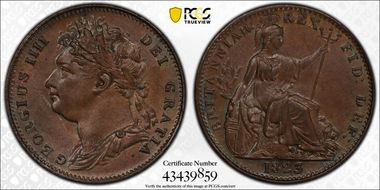 1823 1/4D S-3822 MS64BN