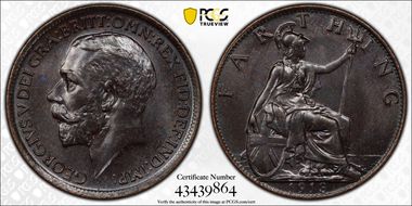 1913 1/4D S-4059 Blackened finish MS66