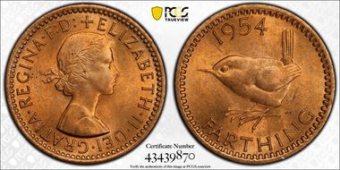 1954 1/4D S-4159 MS66RD