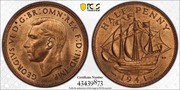 Cert 43439873 - Coin Image