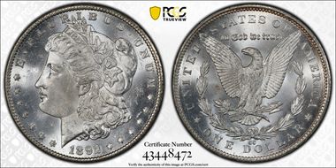 1892-CC $1 MS64