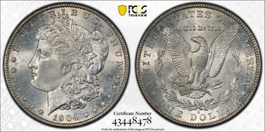 1904-S $1 MS63