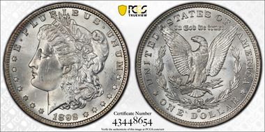 1892-O $1 MS64