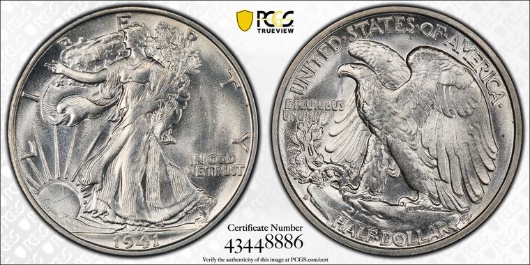 Cert 43448886 - Coin Image