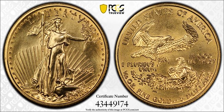 Cert 43449174 - Coin Image