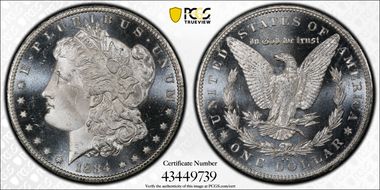 1884-CC $1 MS65PL