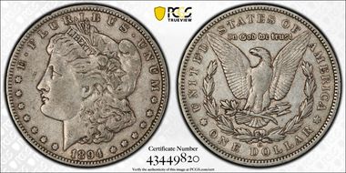 1894-O $1 VF30
