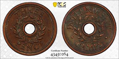 (1943) 3D KM-Tn2.1 Internment Camp AU58BN