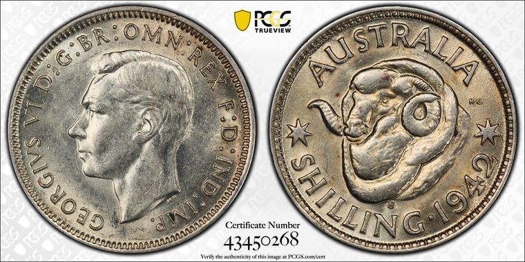 Cert 43450268 - Coin Image