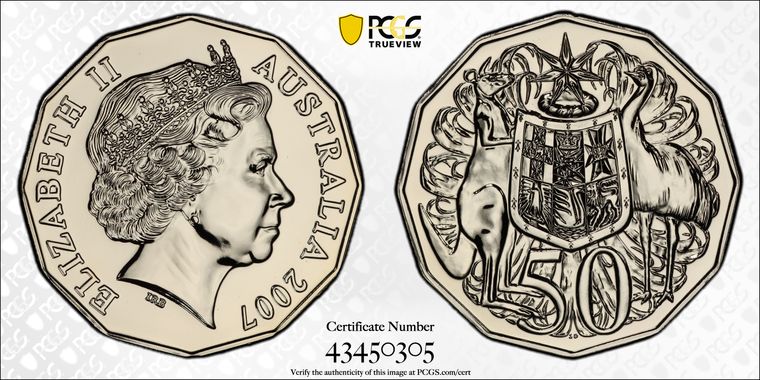 Cert 43450305 - Coin Image