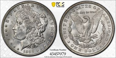 1888-O $1 MS62