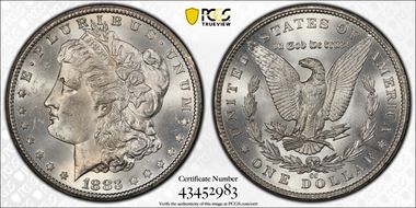 1883-CC $1 MS63