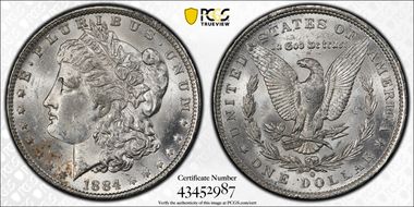 1884-O $1 MS62