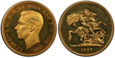 1937 £5 S-4074 PR63CAM