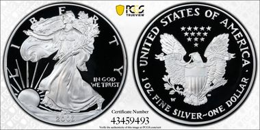 2003-W $1 Silver Eagle PR70DCAM