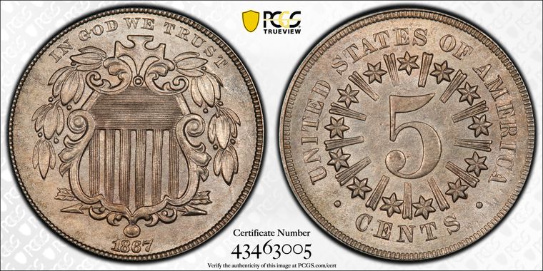 Cert 43463005 - Coin Image