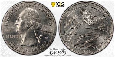 2020-W 25C Tallgrass Prairie NP V75 MS65