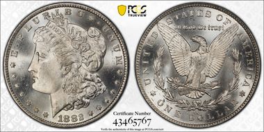 1882-CC $1 MS64