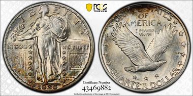 1926-S 25C MS62
