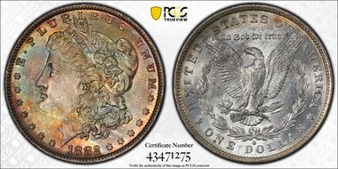 1882-O/S $1 Strong MS63