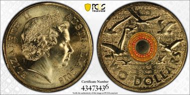 2018 $2 In Flanders Fields Colorized 30th Ann. $2 Coin MS67