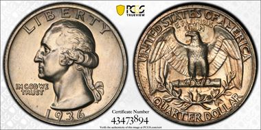 1936 25C PR64