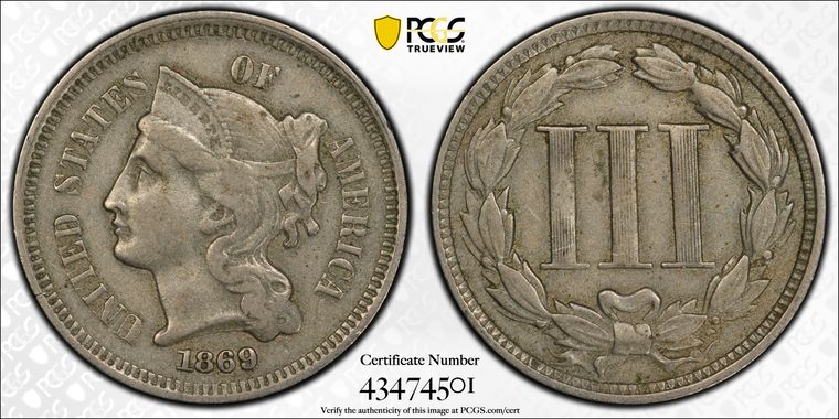 Cert 43474501 - Coin Image