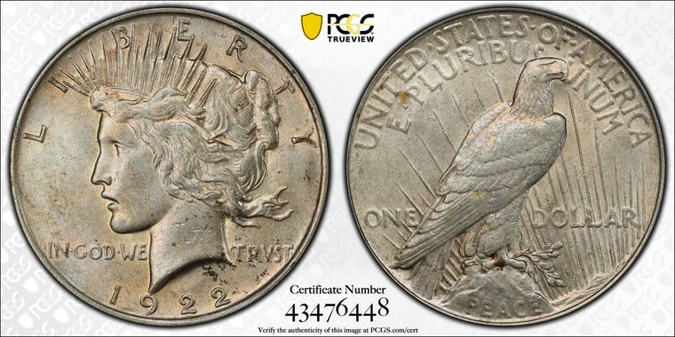 Cert 43476448 - Coin Image