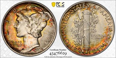 1940-S/S 10C RPM, FS-501 MS63