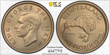 1950 Florin KM-18 MS65