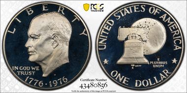 1976-S $1 Clad Type 2 PR68DCAM