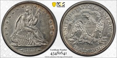 1873 50C Arrows XF45