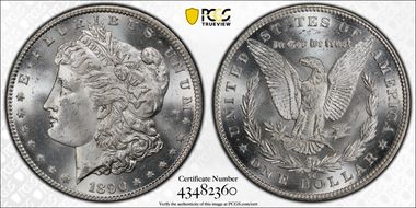 1890-CC $1 MS64