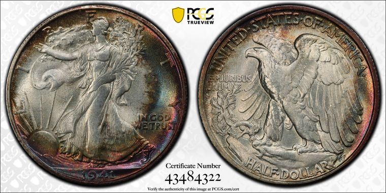 Cert 43484322 - Coin Image