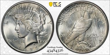 1926-D $1 MS66+