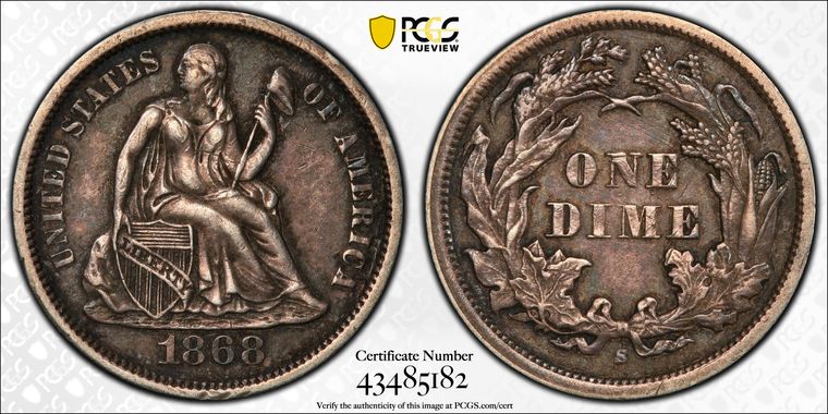 Cert 43485182 - Coin Image