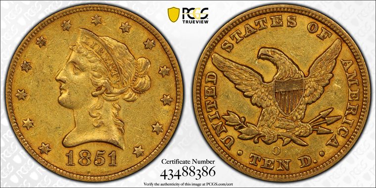 Cert 43488386 - Coin Image