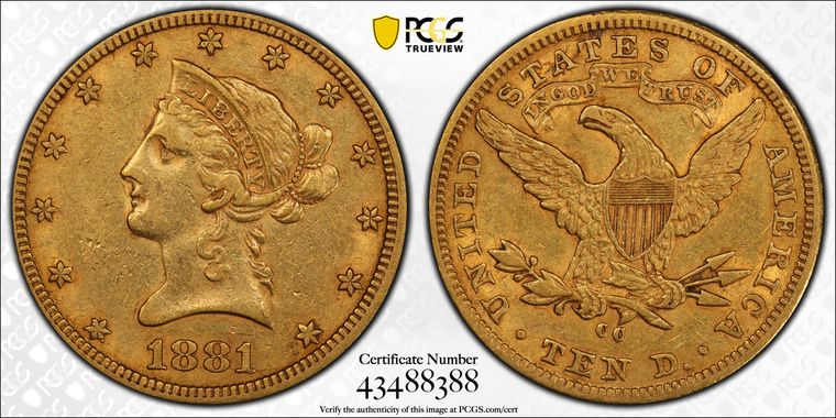 Cert 43488388 - Coin Image