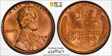 1949-S 1C DDO FS-101 MS66RD