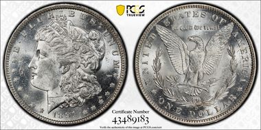 1891-O $1 MS63
