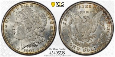 1881-CC $1 MS63