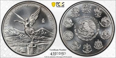 2003-Mo Onza Libertad Ag MS69