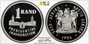 1994 Rand Inauguration PR70DCAM