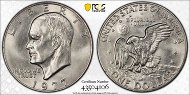1977 $1 MS64