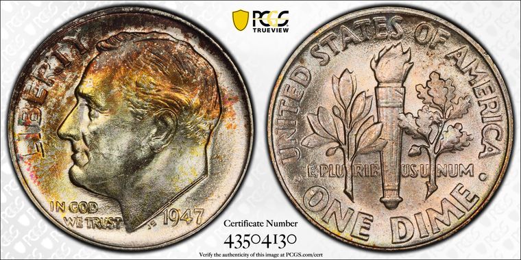 Cert 43504130 - Coin Image