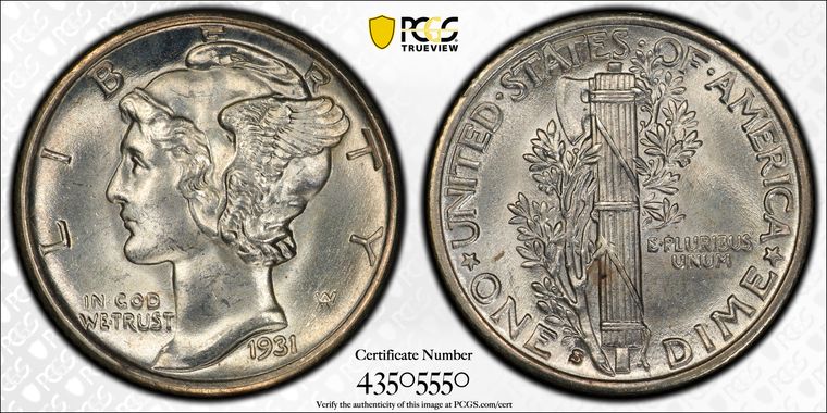 Cert 43505550 - Coin Image