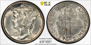 1931-S 10C DDO FS-101 MS64FB