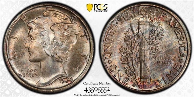 Cert 43505552 - Coin Image