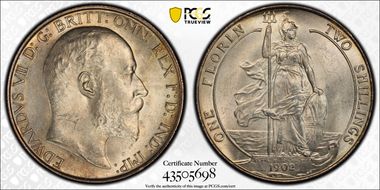 1902 Florin S-3981 MS63