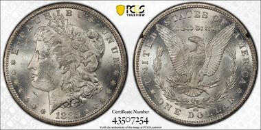 1885-CC $1 GSA Hoard MS63